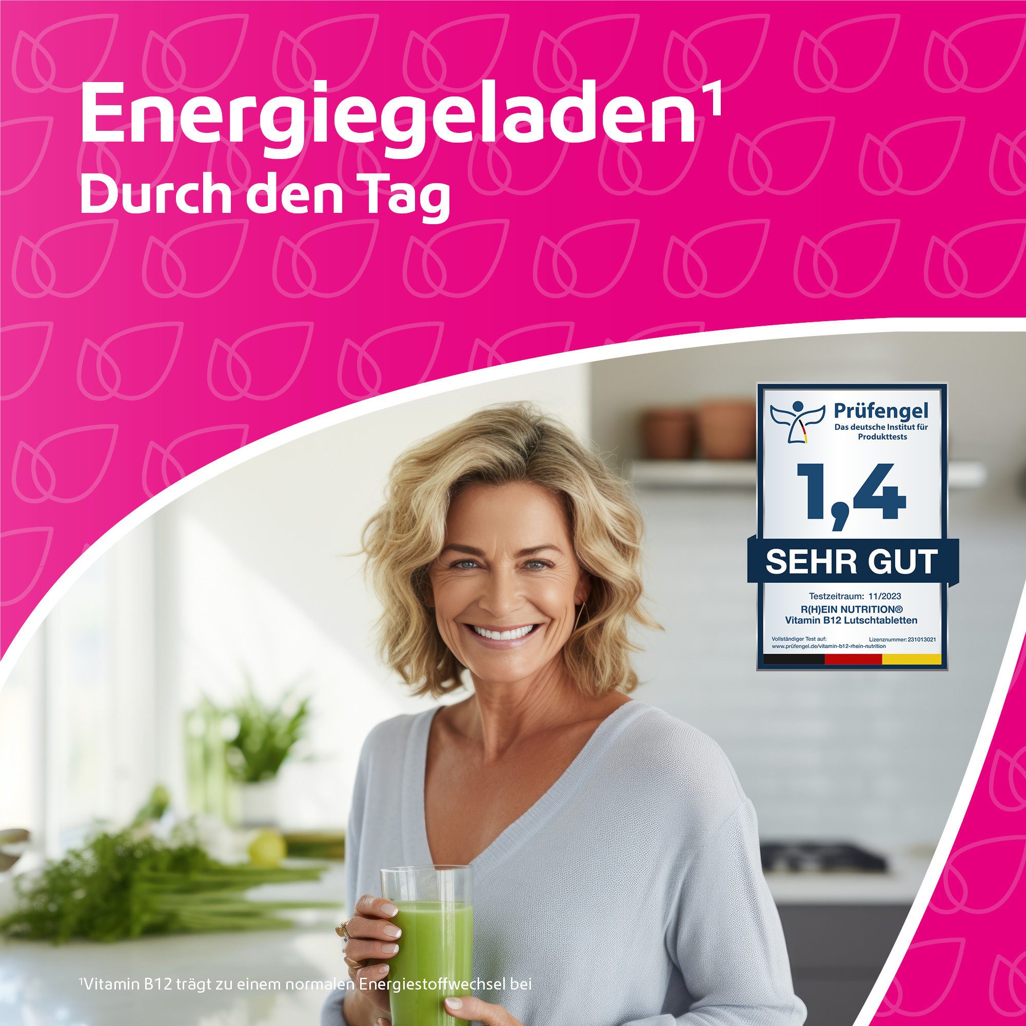 R(h)ein Nutrition Vitamin B12 1.000 μg vegan Lutschtabletten, 120 St., 82.8 g