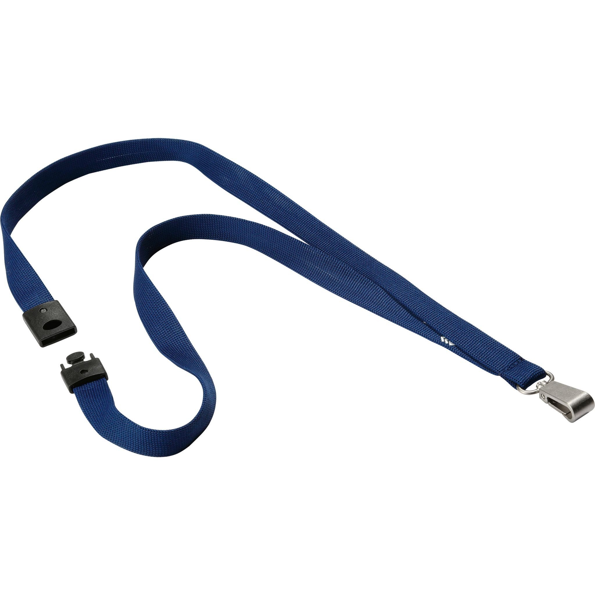 DURABLE Etui Durable Textilband d.bl 15mm 10St Sicherheitsverschluss Premium