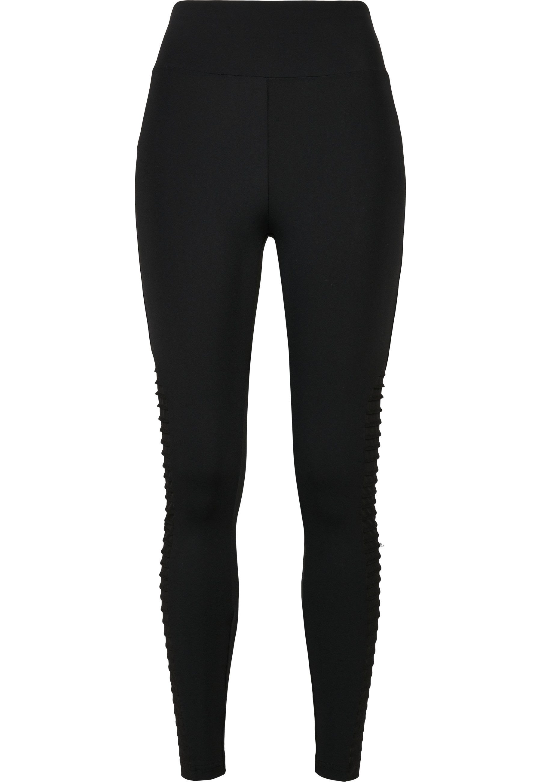 URBAN CLASSICS Leggings Urban Classics Damen Ladies Highwaist Biker Tech Me günstig online kaufen