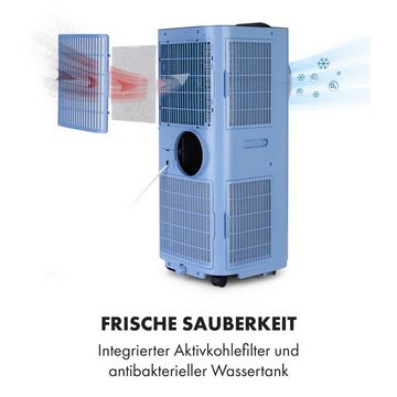 Klarstein Klimagerät Kraftwerk Smart, Klimagerät mobil Air Conditioner Kühlgerät Luftkühler