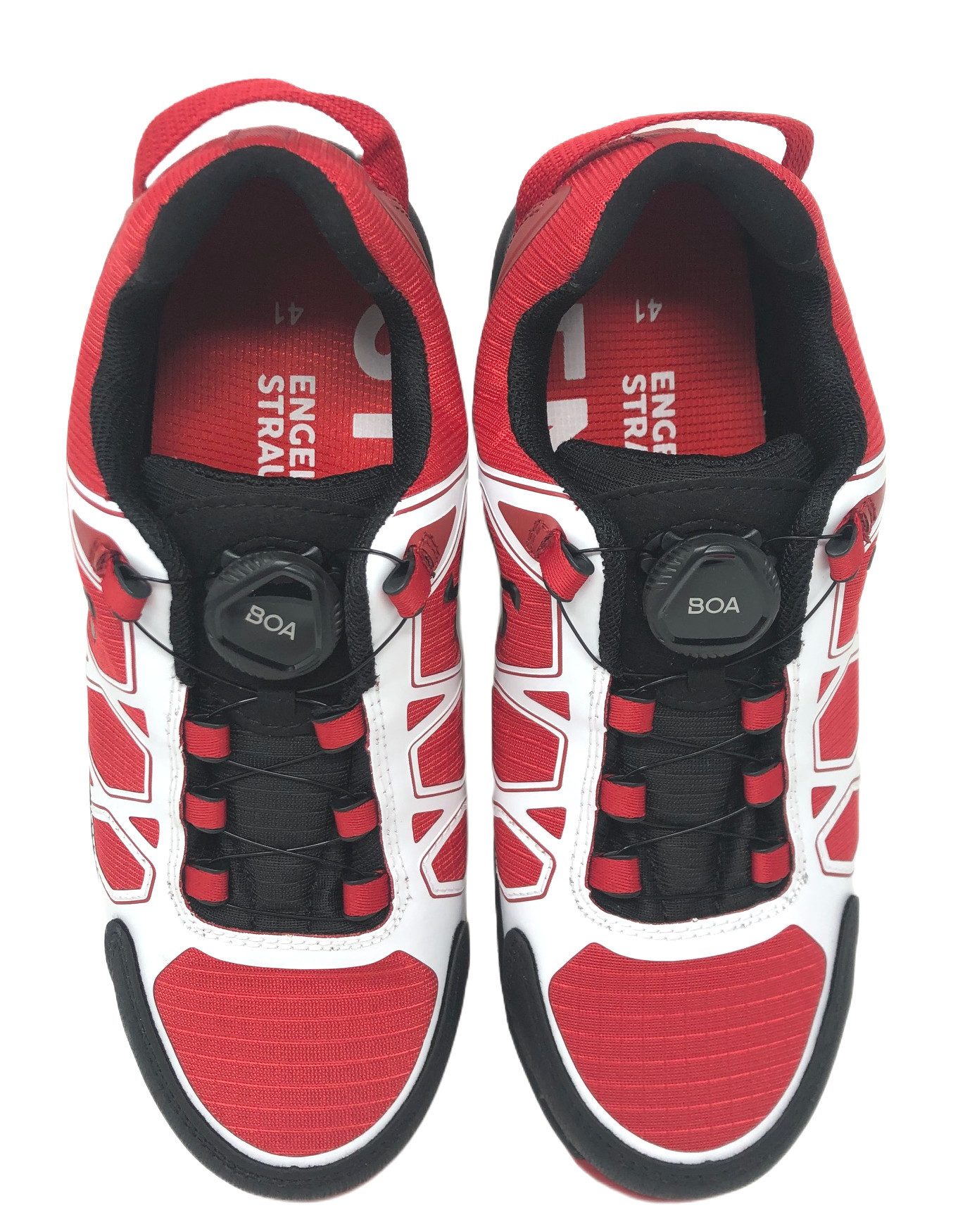 Engelbert Strauss S1 Sicherheitshalbschuhe e.s. Baham II low rot / schwarz Sicherheitsschuh rutschhemmend