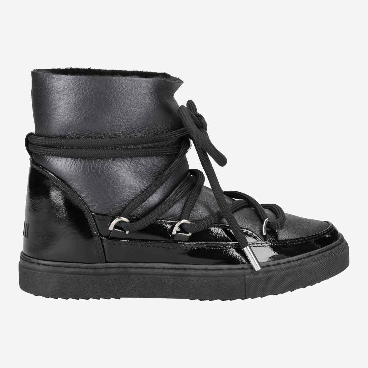 INUIKII INUIKII GLOSS, Warmfutter, Boots in Schwarz für Damen Stiefel