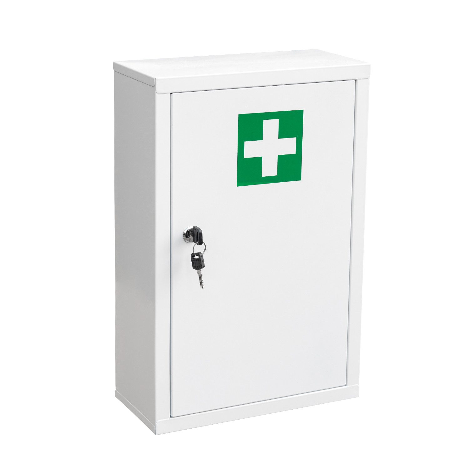 Euroshowers GmbH Medizinschrank Euroshowers Medizinschrank Abschließbar aus Metall 30x46 cm