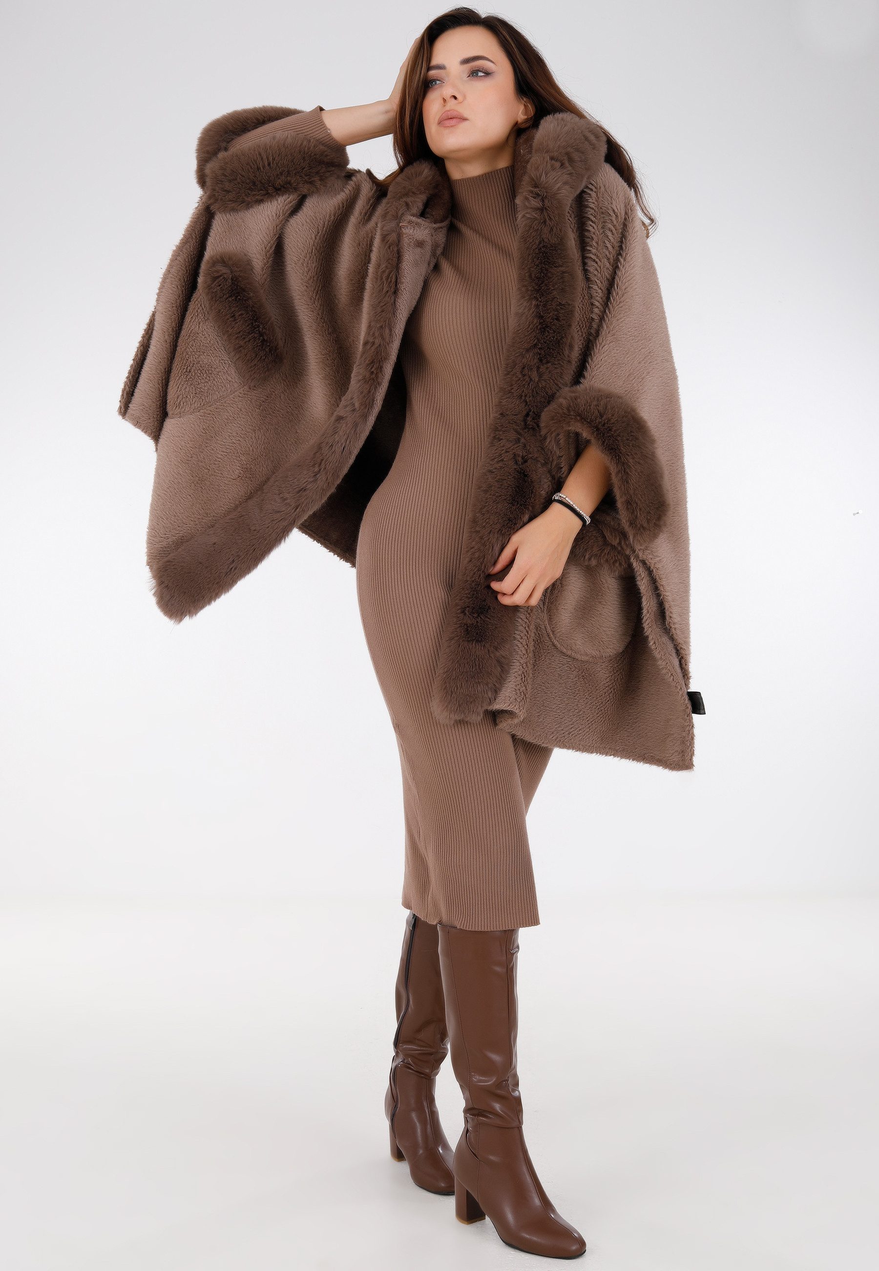 YC Fashion & Style Cape Capemantel günstig online kaufen