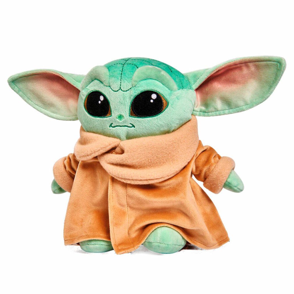 Famosa Stoffpuppe Star Wars Mandalorian Baby Yoda Kind weiches Plüschtier 25cm