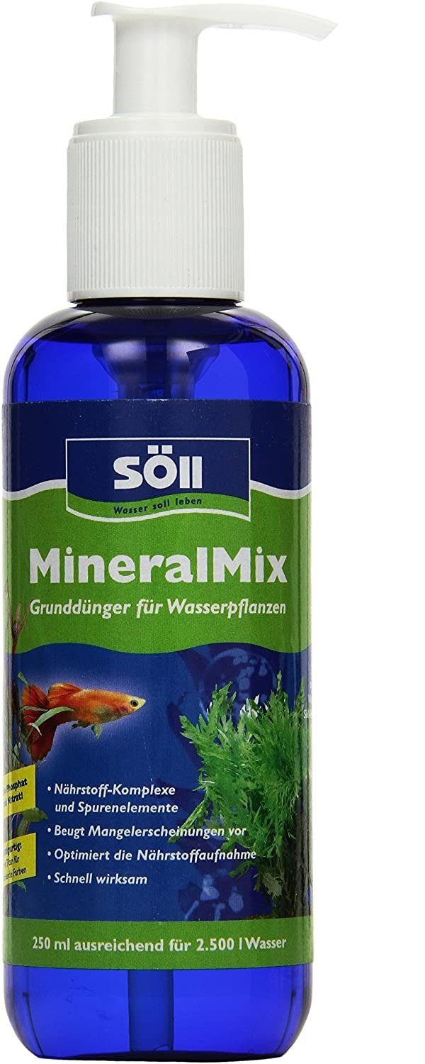 SÖLL Aquarien-Substrat Söll MineralMix Aqua 250 ml für 2500 L Aquariendünger