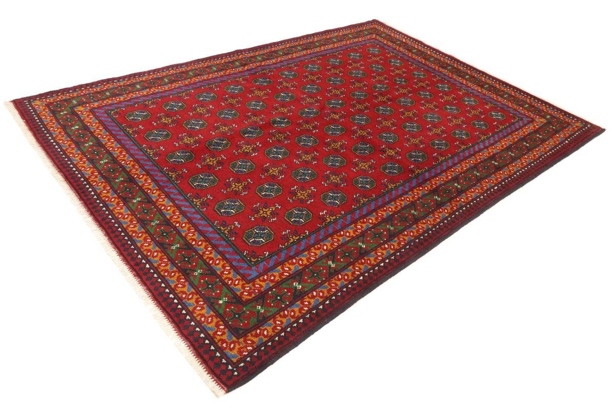 Orientteppich Afghan Akhche 166x247 Orientteppich, Höhe: Handgeknüpfter rechteckig, 6 Nain mm Trading
