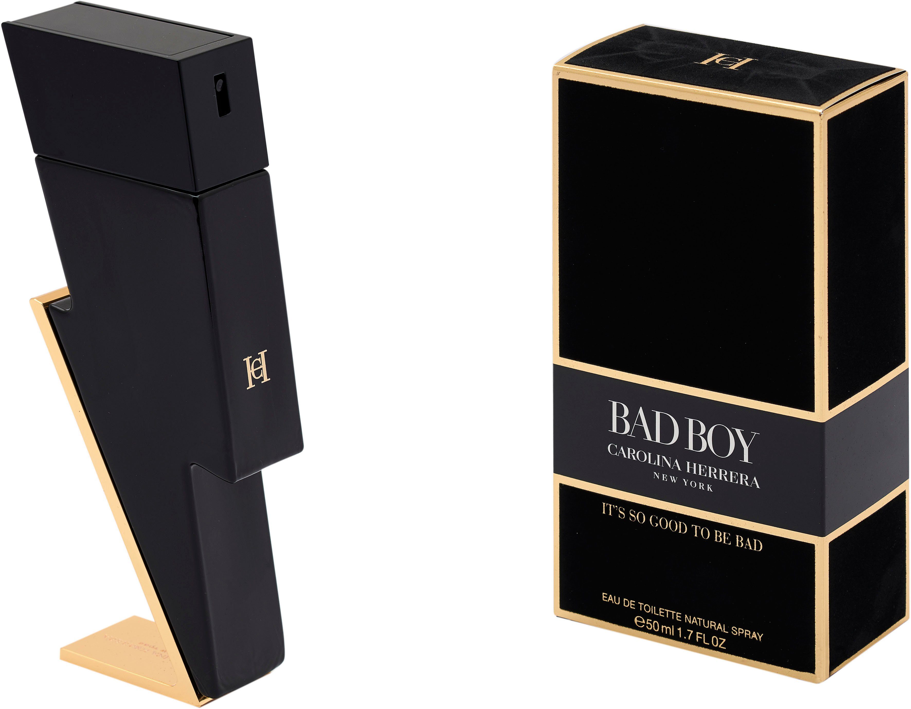 Carolina Herrera Eau de Toilette Bad Boy, mit warmer Basisnote