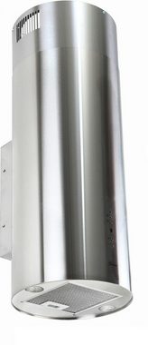 GURARI Wandhaube GCH V 380 36 IS PRIME+Umluft, Säulen Dunstabzugshaube 36 cm, Edelstahl, 1000m³/h