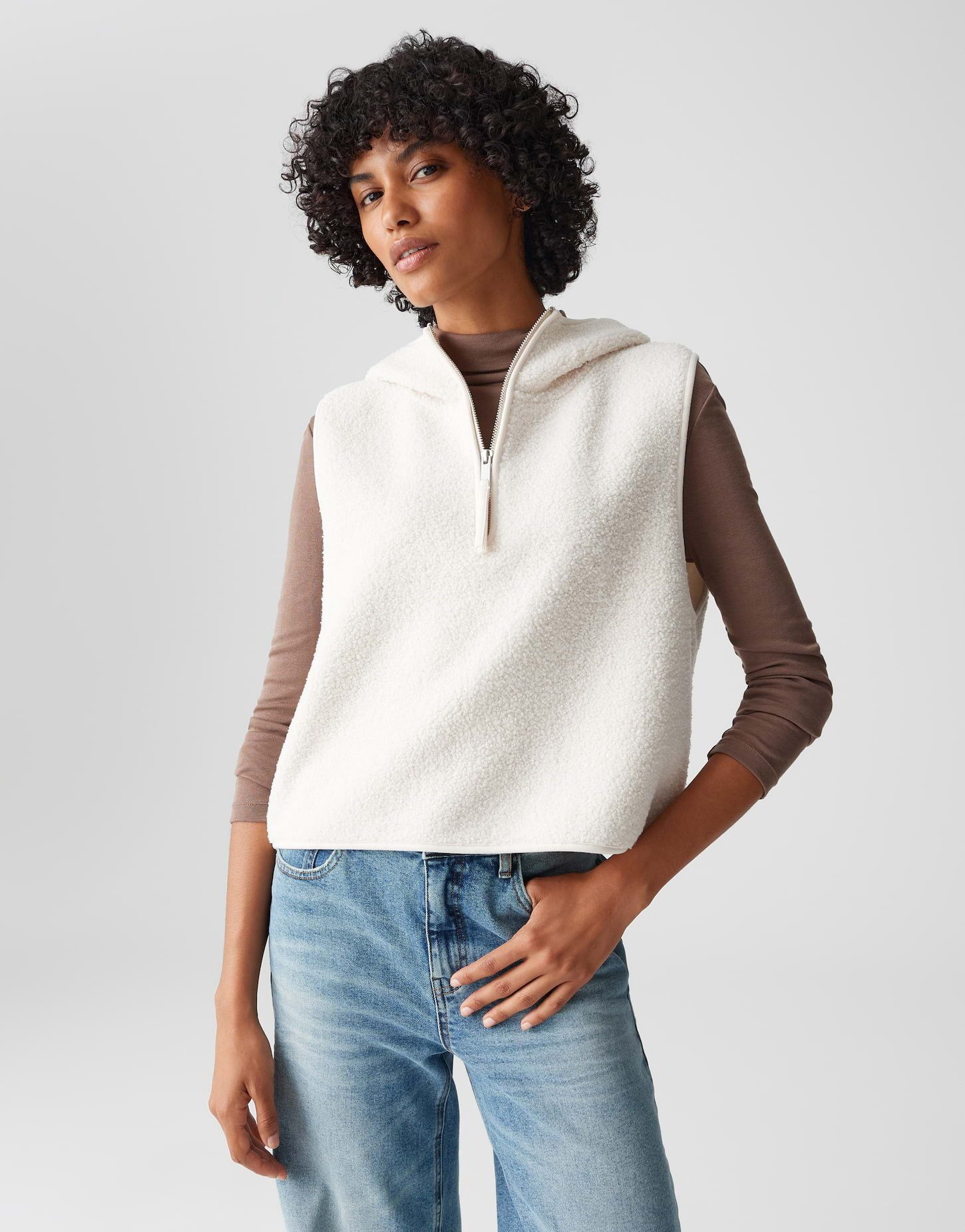 OPUS Cape AKAPU flauschig aus Teddyfell günstig online kaufen