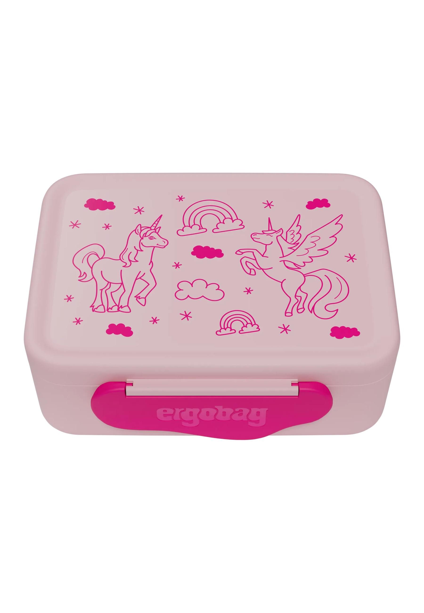 ergobag Lunchbox Brotdose, Kunststoff, (Brotdose, 1-tlg., 1x Brotdose), spülmaschinengeeignet bis 45 Grad, Handwäsche empfohlen