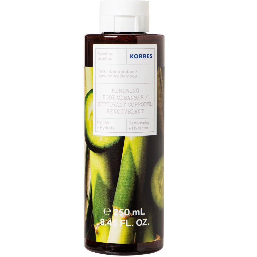 Korres Duschgel CUCUMBER BAMBOO Revitalisierendes, 250 ml