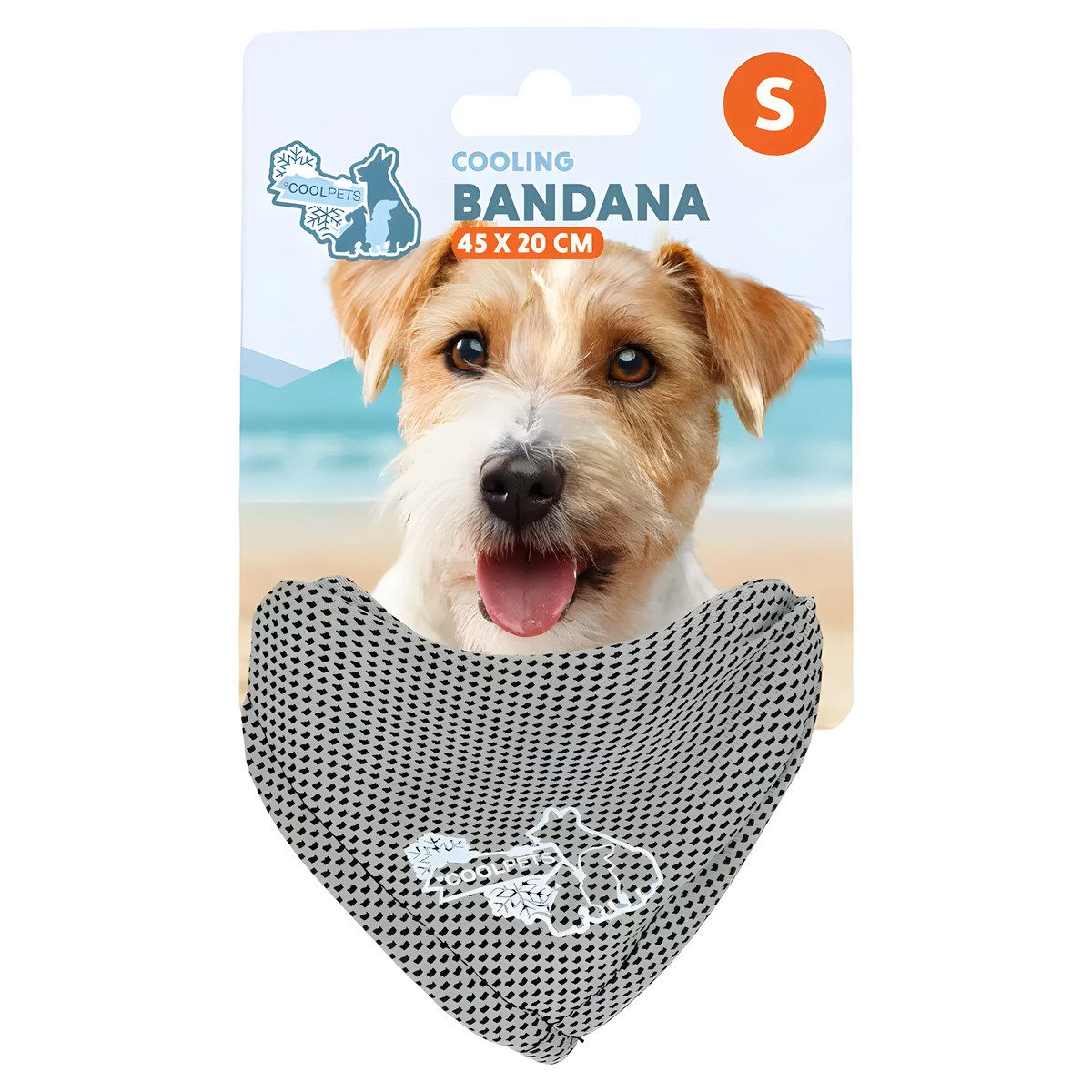 Holland Animal Care Tier-Halstuch kühlendes Halstuch Cooling Bandana beige