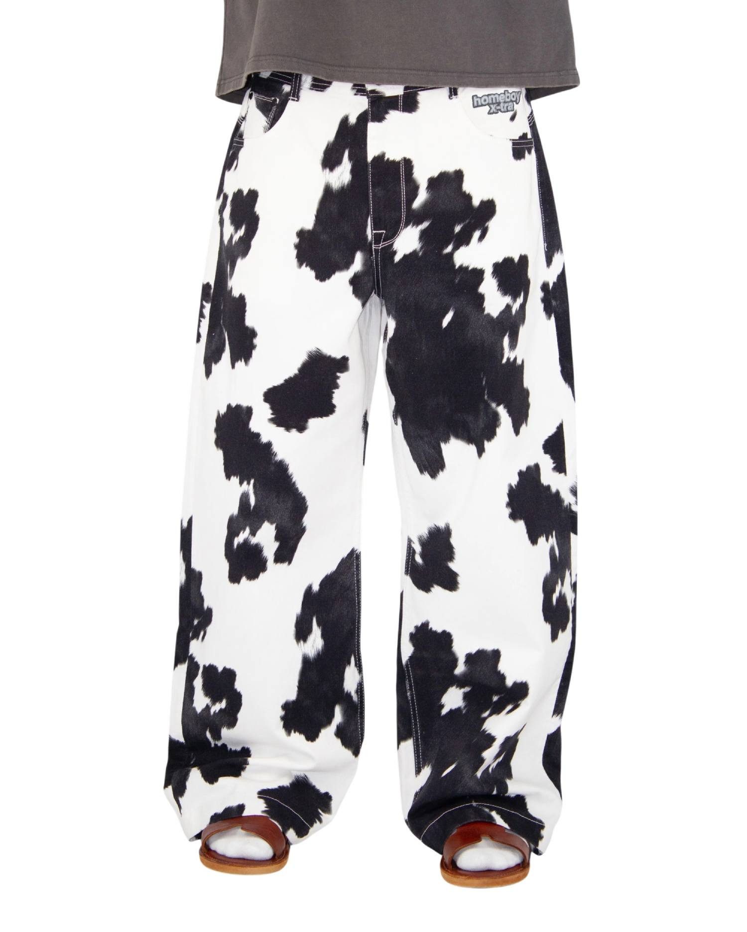 Home Boy Straight-Jeans Jeans Home Boy x-tra Cow Boy Baggy Jeans-Style