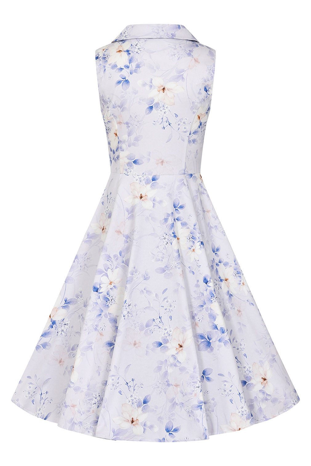 Hearts & Roses London A-Linien-Kleid Cynthia Floral Swing Dress Retro Vintage Fit-N-Flare 50er