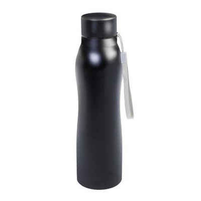 axentia Trinkflasche Trinkflasche, Edelst. schwarz,ca.1000 ml 134794