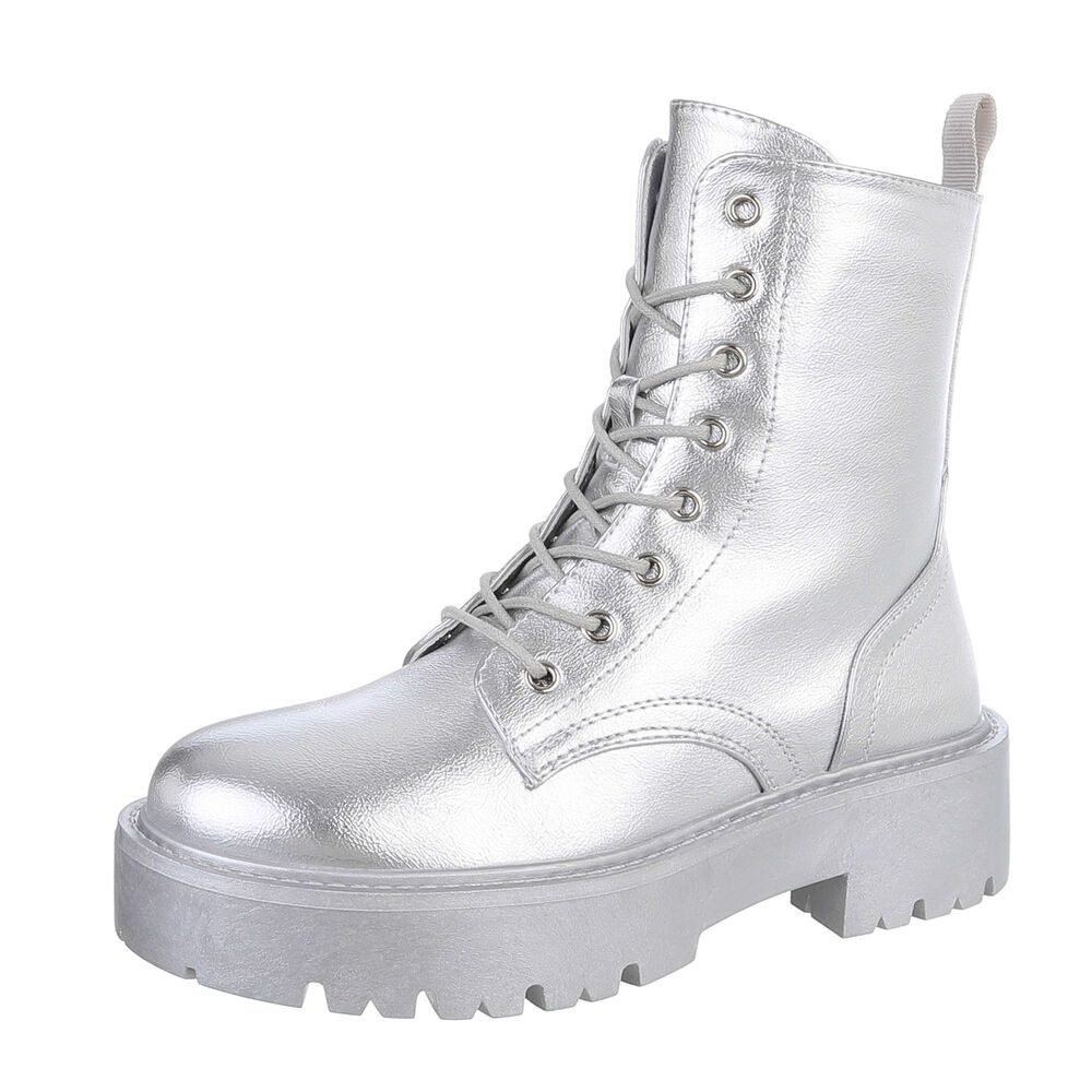 Ital-Design Damen Schnürschuhe Freizeit Schnürstiefelette (87124783) günstig online kaufen