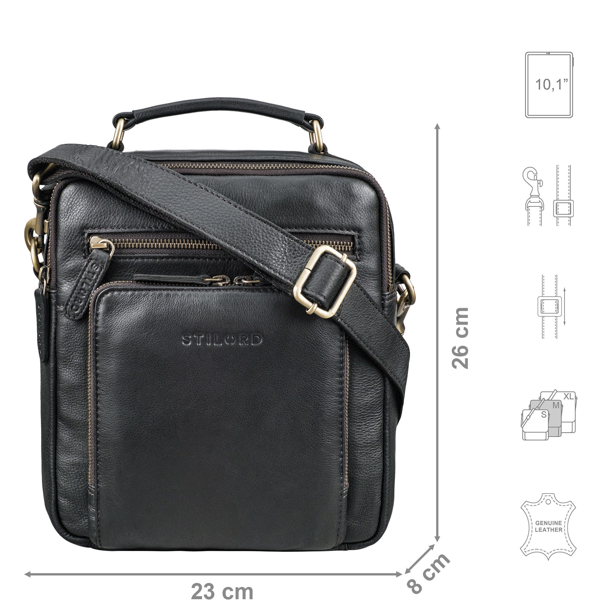 STILORD Schultertasche "Nelio" Stilvolle Umhängetasche Herren günstig online kaufen