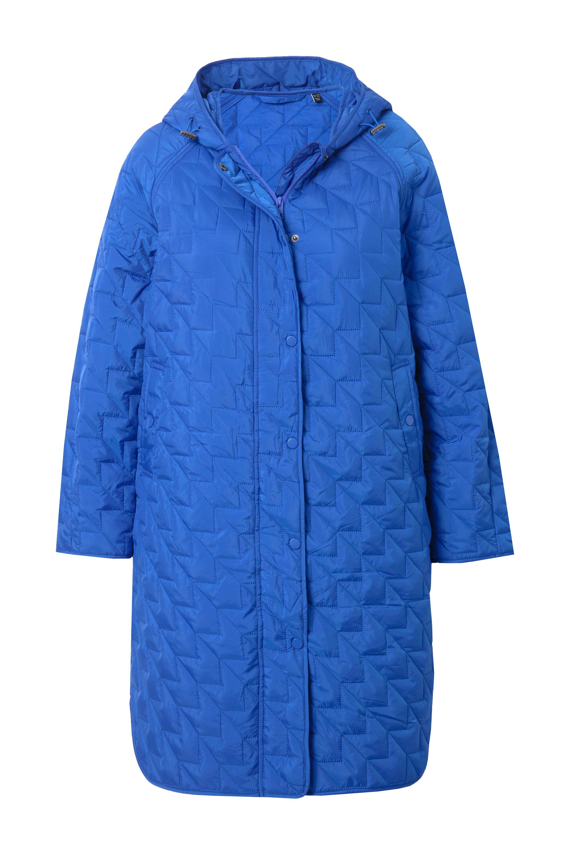 Ulla Popken Wintermantel HYPRAR Leichtstepp-Mantel wasserabweisend Kapuze günstig online kaufen