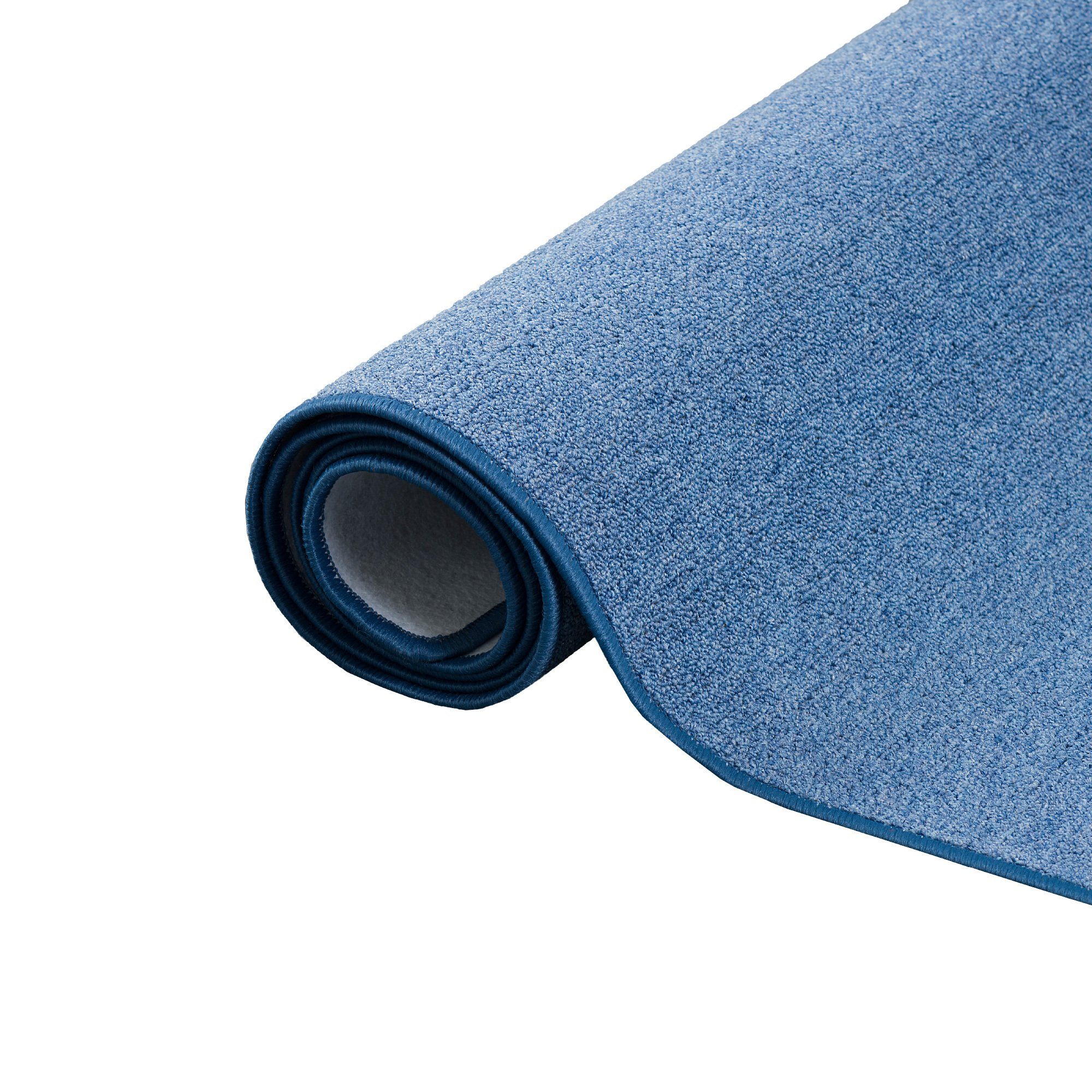 Snapstyle Veloursteppich Feinschlingen Velour Teppich Strong, Eckig, Höhe: 5 mm – Bild 4 von 5