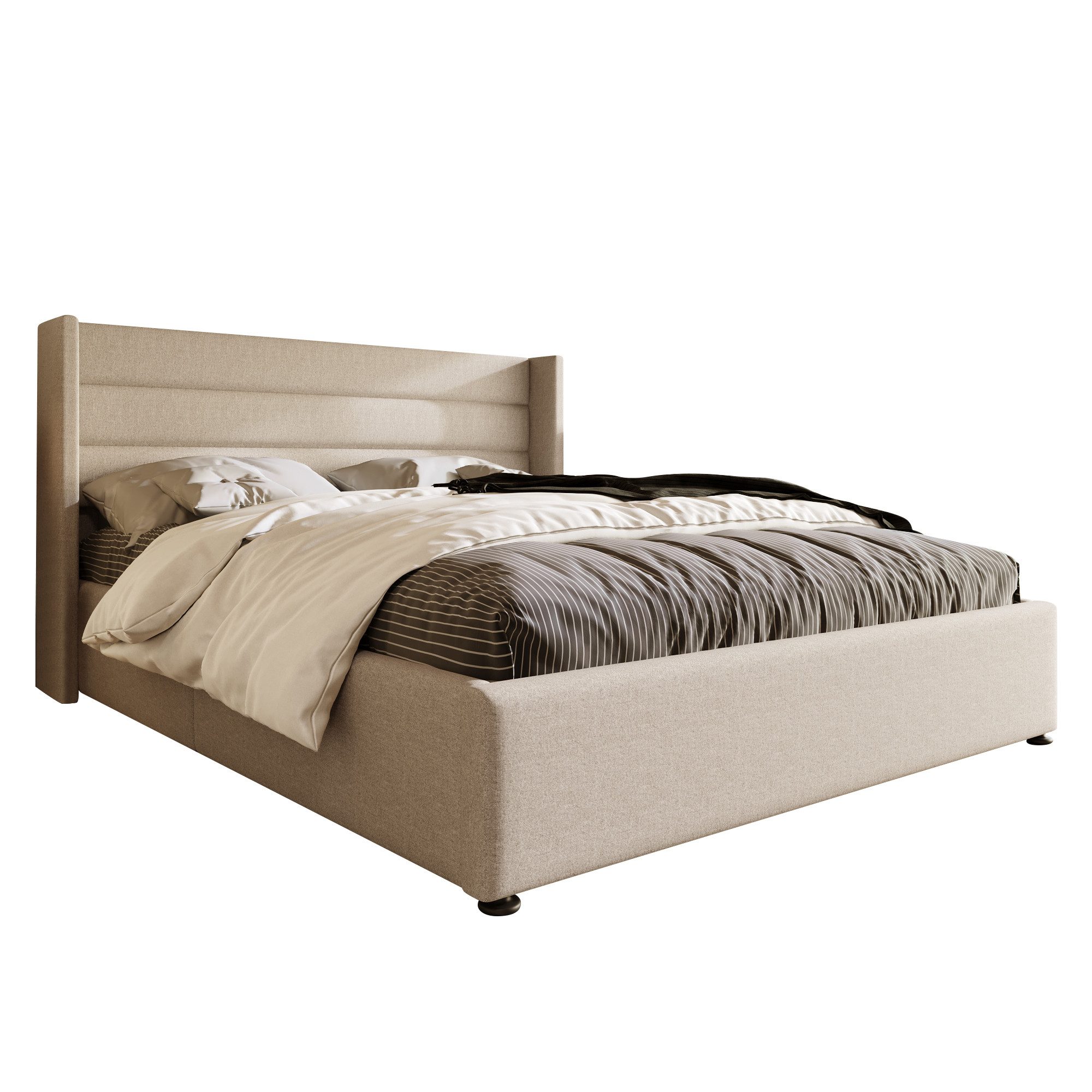 PHOEBE CAT Boxspringbett (Funktionsbett, Doppelbett Hydraulisches günstig online kaufen