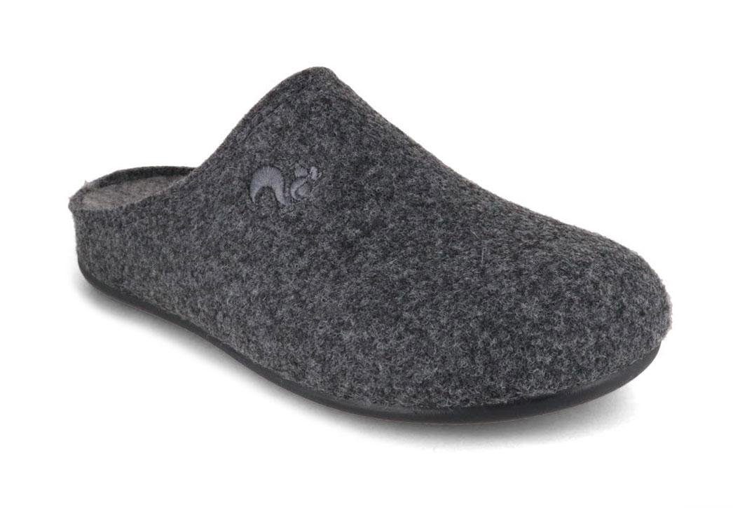 Filzpantoffeln für Einlagen, roca-ceniza, thies, damen, herren, pantof Hausschuh
