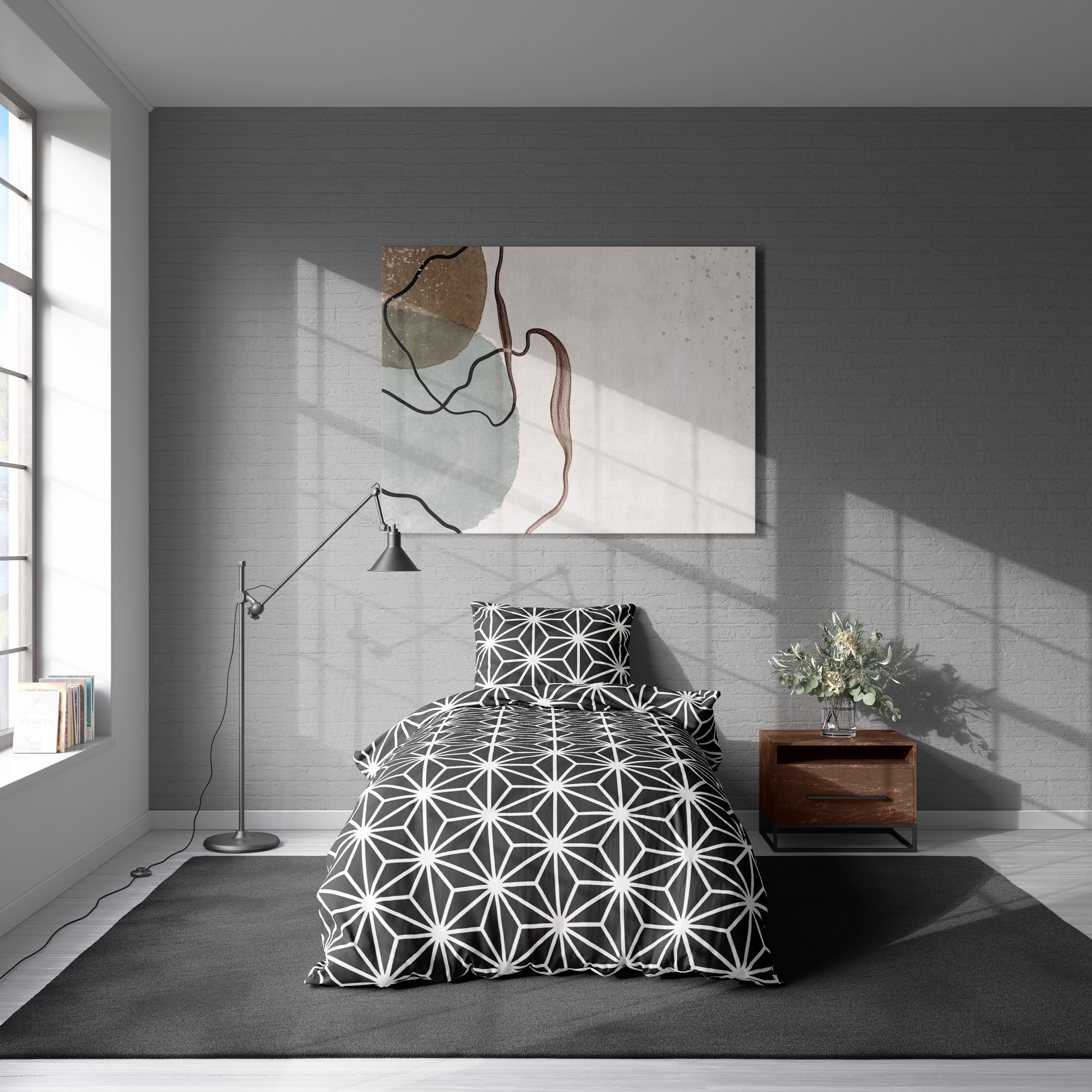 Müskaan Bettwäsche Design Bettwäsche 2tlg 135x200cm günstig online kaufen