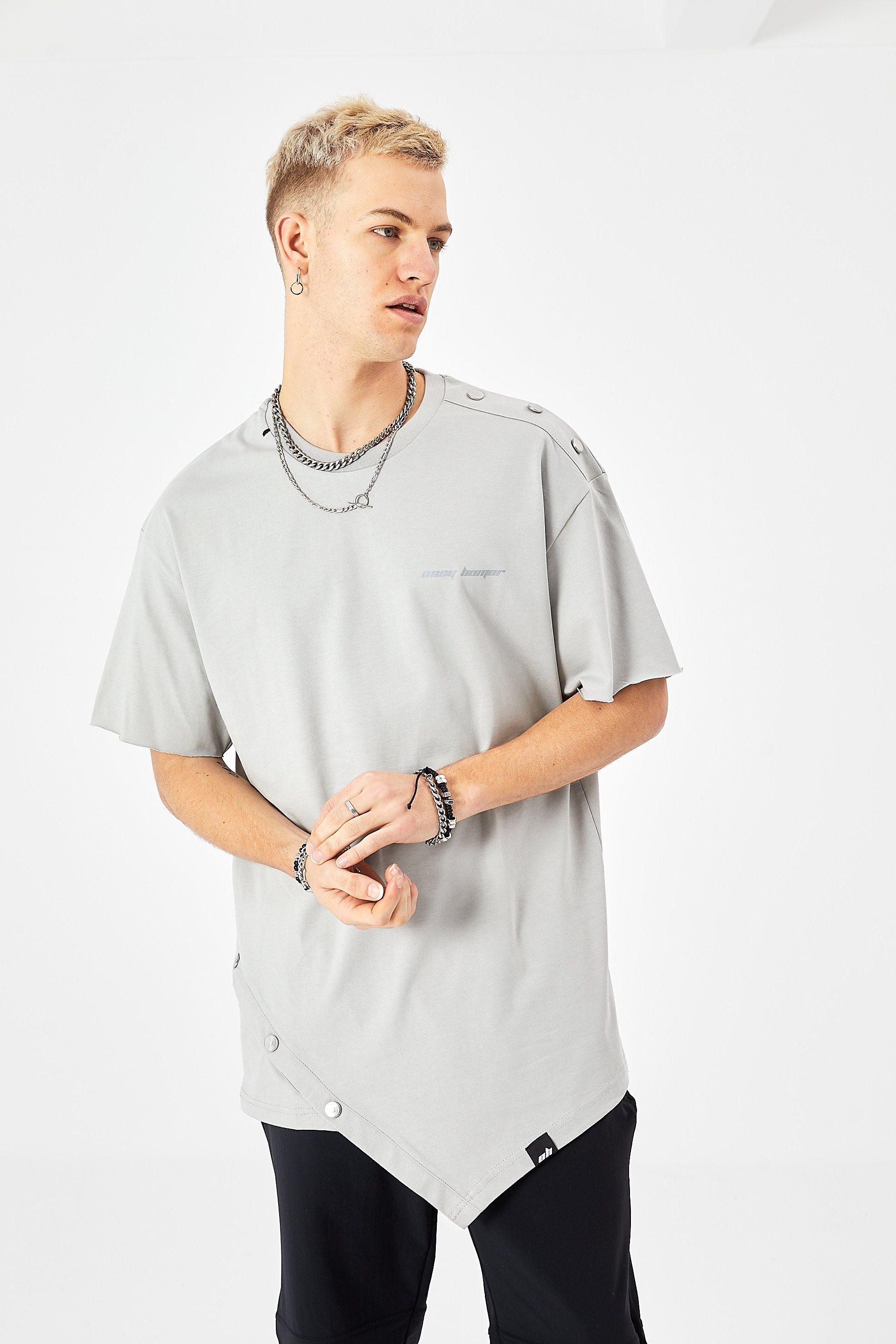 T-Shirt T-Shirt Oversize Fit mit 320gsm Baumwolle