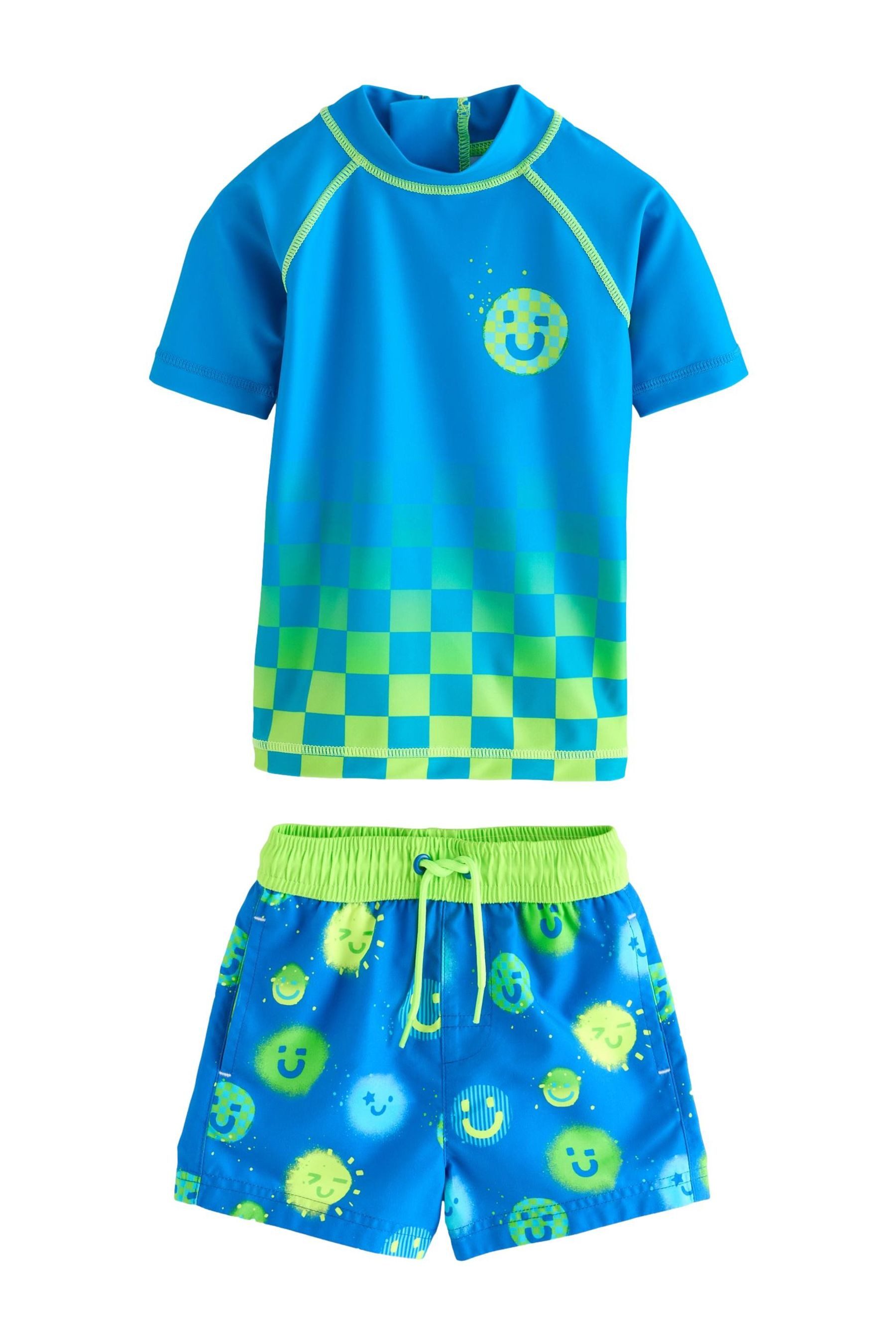 Next Badeanzug Rash-Set mit Trägertop und Shorts (2-St)