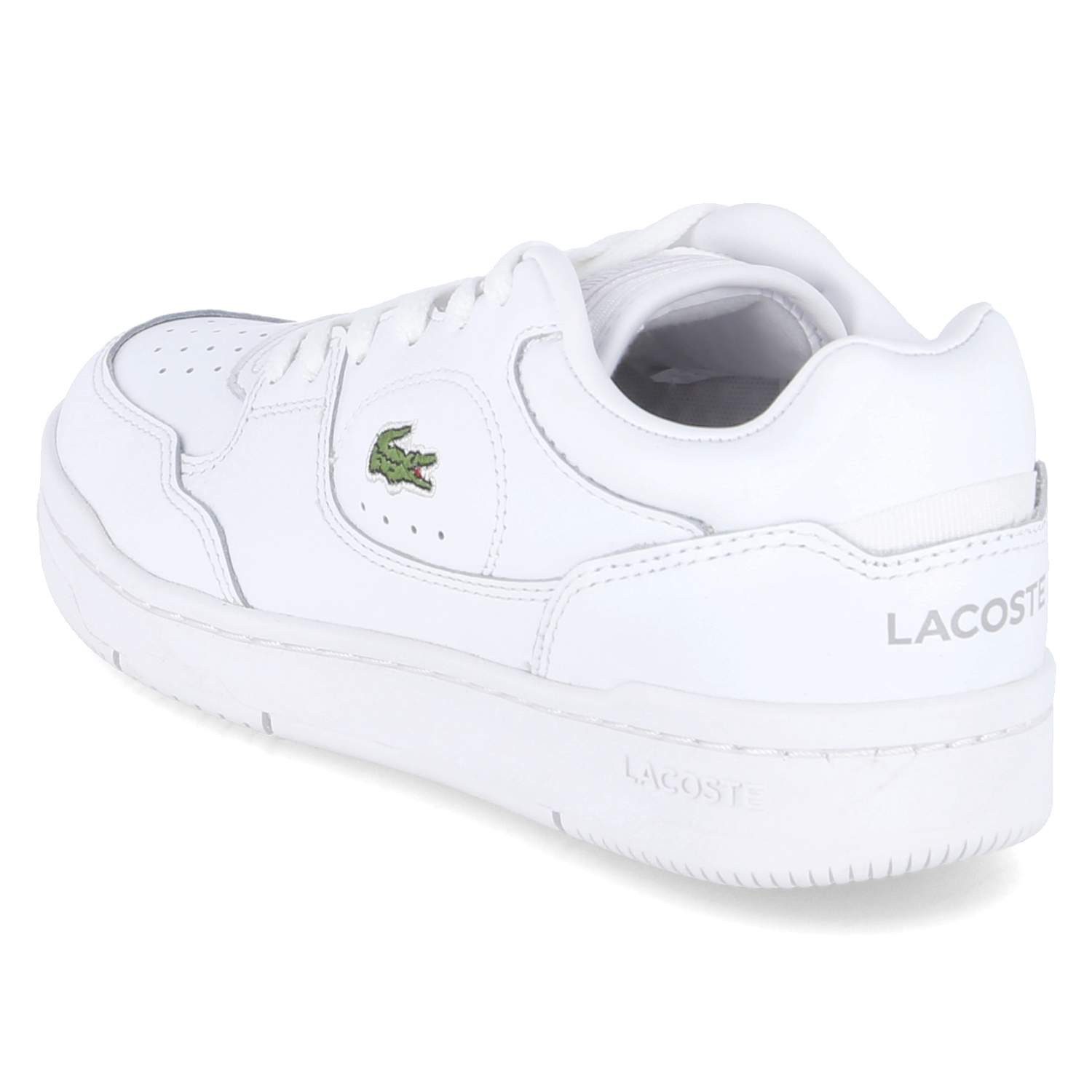 Lacoste Lacoste 49SFA0106-21G Damen Leder & Textil weiss Schnürschuh