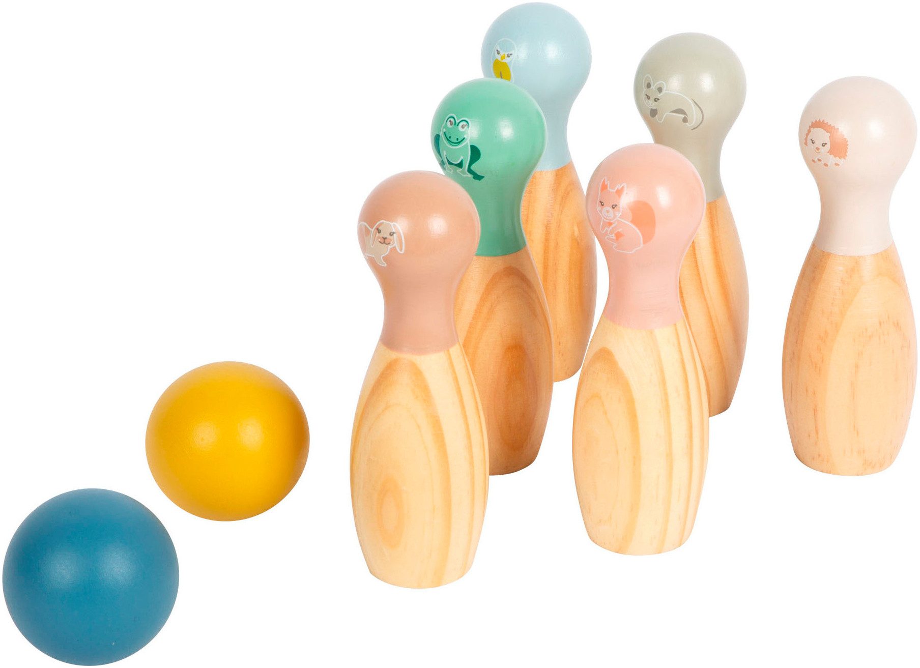 Small Foot Spiel Bowling Garden Buddies, Outdoorspiel