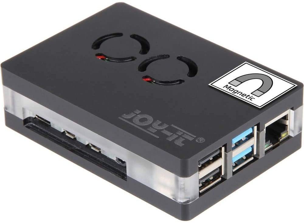 MegaComputerWorld Raspberry Pi 4 4 oder 8GB/magnetisches Gehäuse/Netzteil/32GB  SD Card/HDMI Kabel Mini-PC (4 GB HDD)
