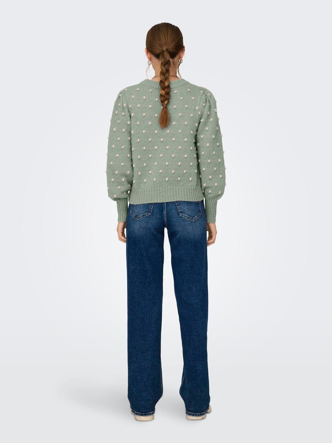 JACQUELINE de YONG Strickpullover Strickpullover Puffärmel günstig online kaufen