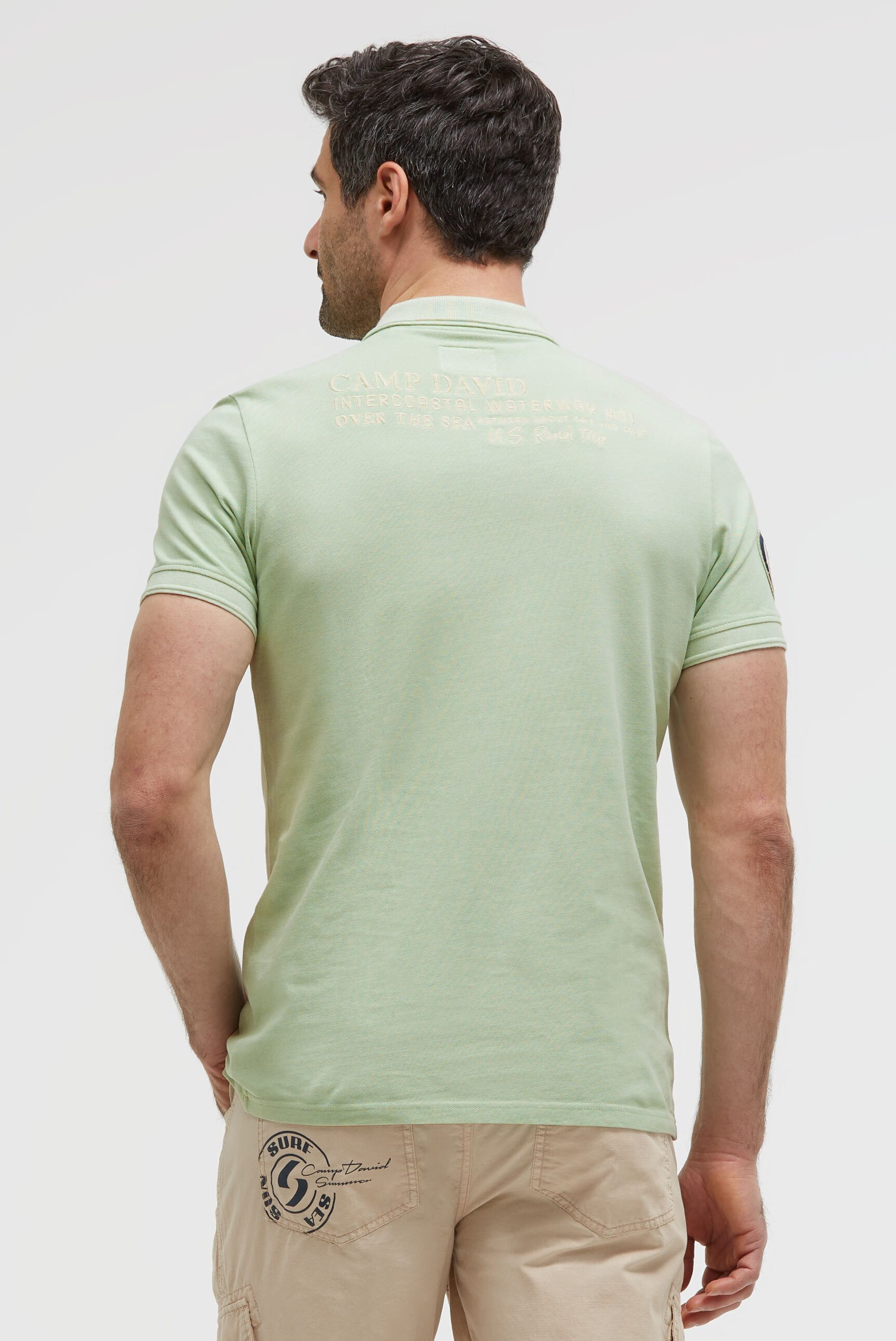 CAMP DAVID Poloshirt aus Baumwolle