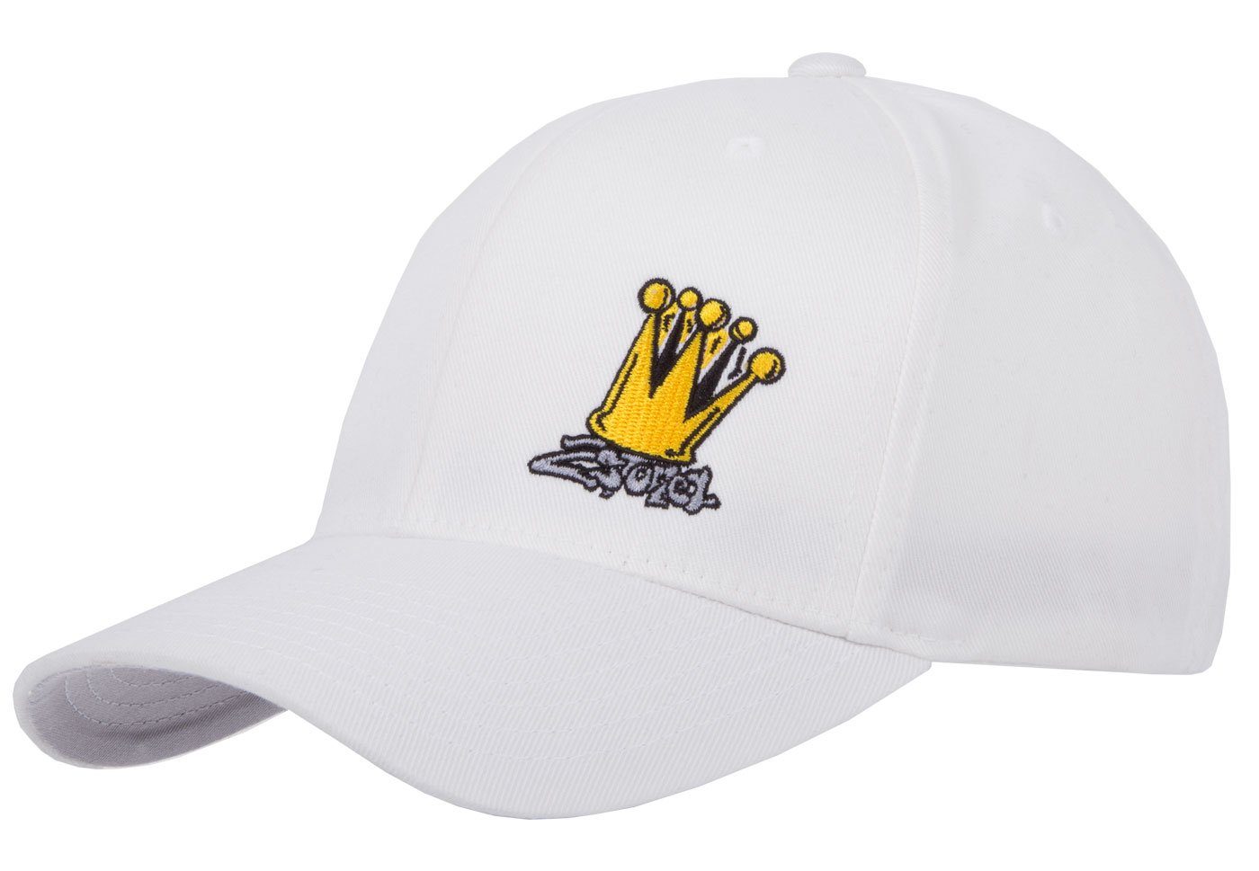 2Stoned Flex Cap Flexfit Cap mit Stick Crown von 2Stoned für Damen, Herren und Kinder hinten geschlossen, verstärkte Front, mittleres Profil