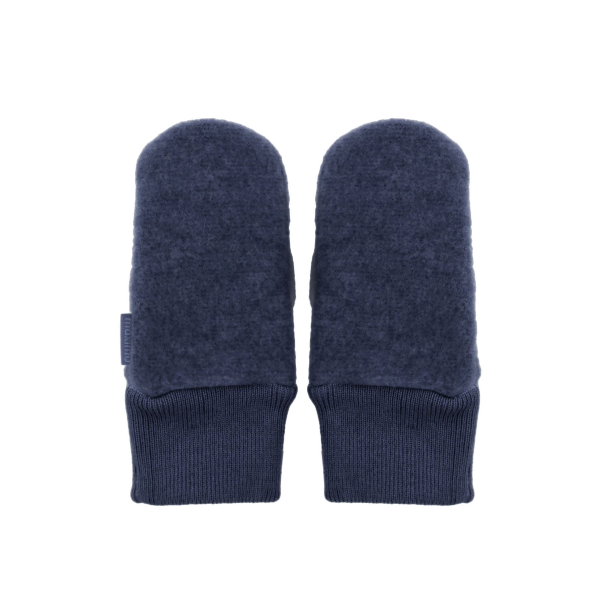MAXIMO Fäustlinge Wollfleece, Strickbündchen, temperaturregulierend, schnell trocknend