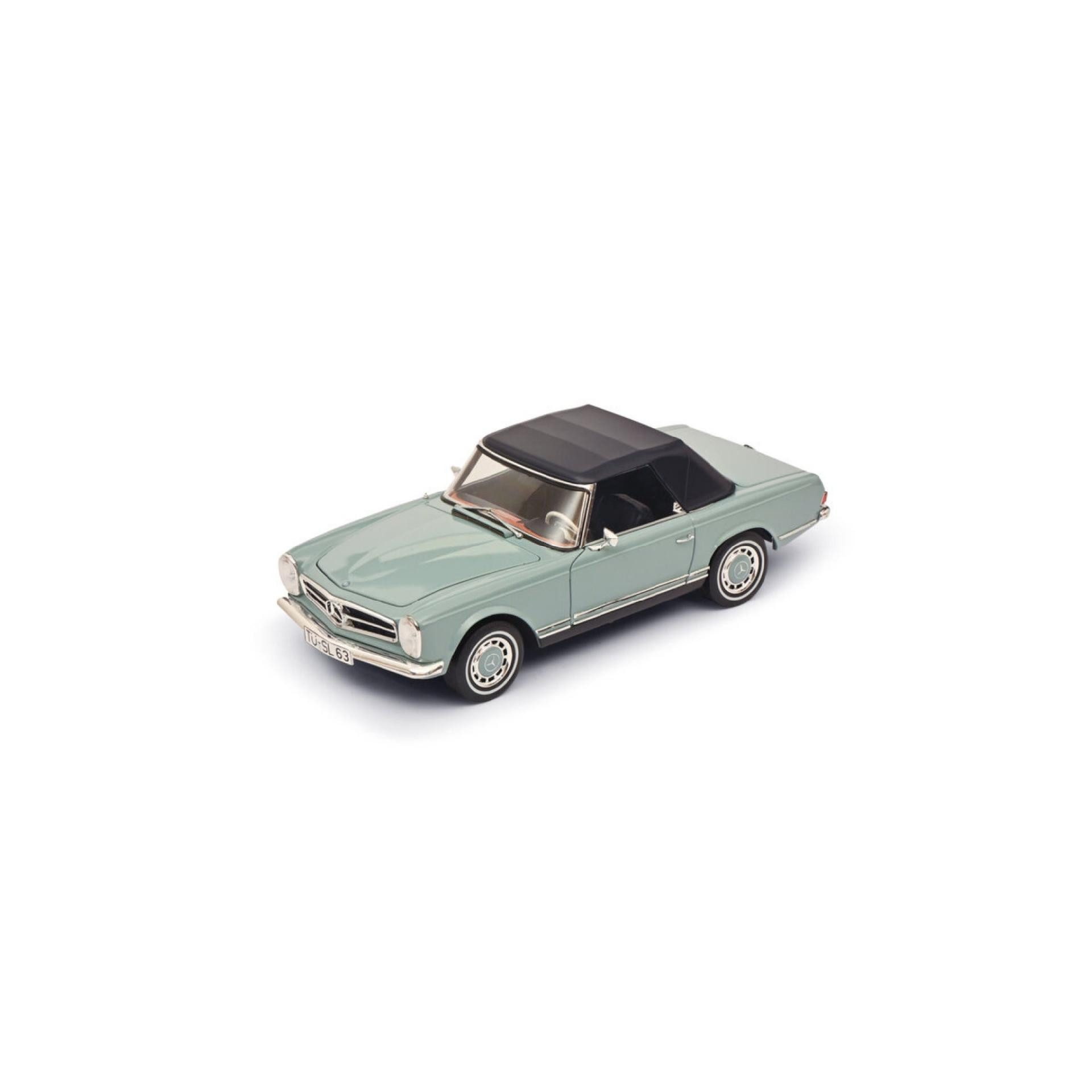 Schuco Modellbausatz M-B 280 SL Pagoda Grün DieCast / 1:18, Maßstab 1:18