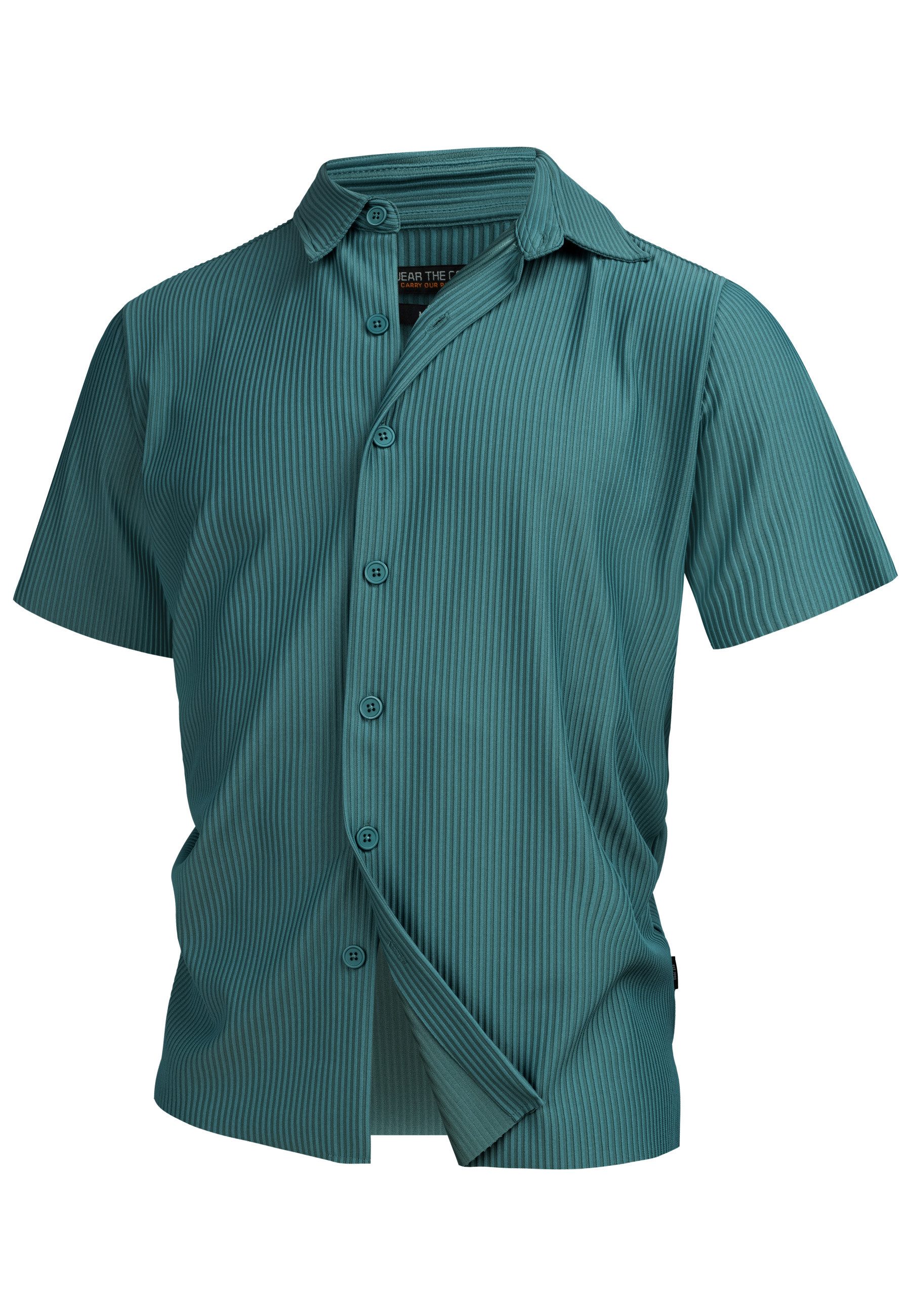 Indicode Kurzarmhemd Herren INLamgo Herrenhemd Kurzarm Kurzarm-Hemd mit fei günstig online kaufen