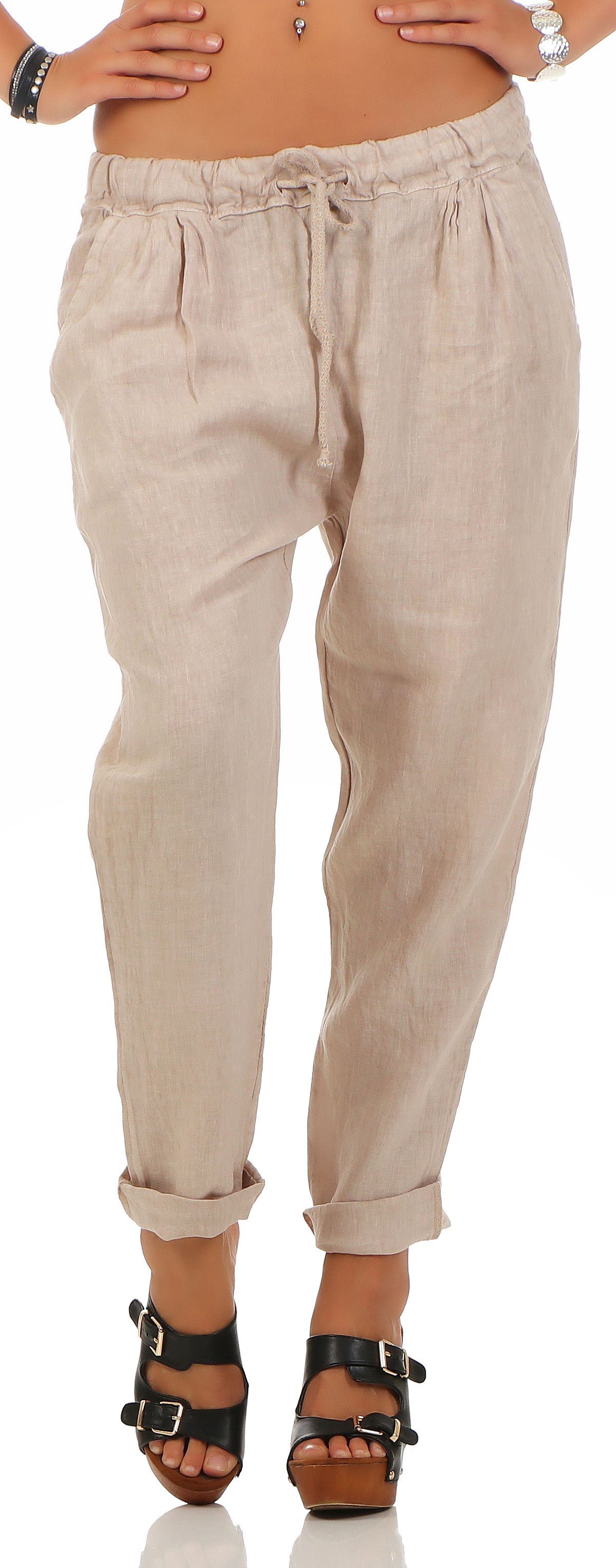 malito more than fashion Leinenhose 6816 günstig online kaufen