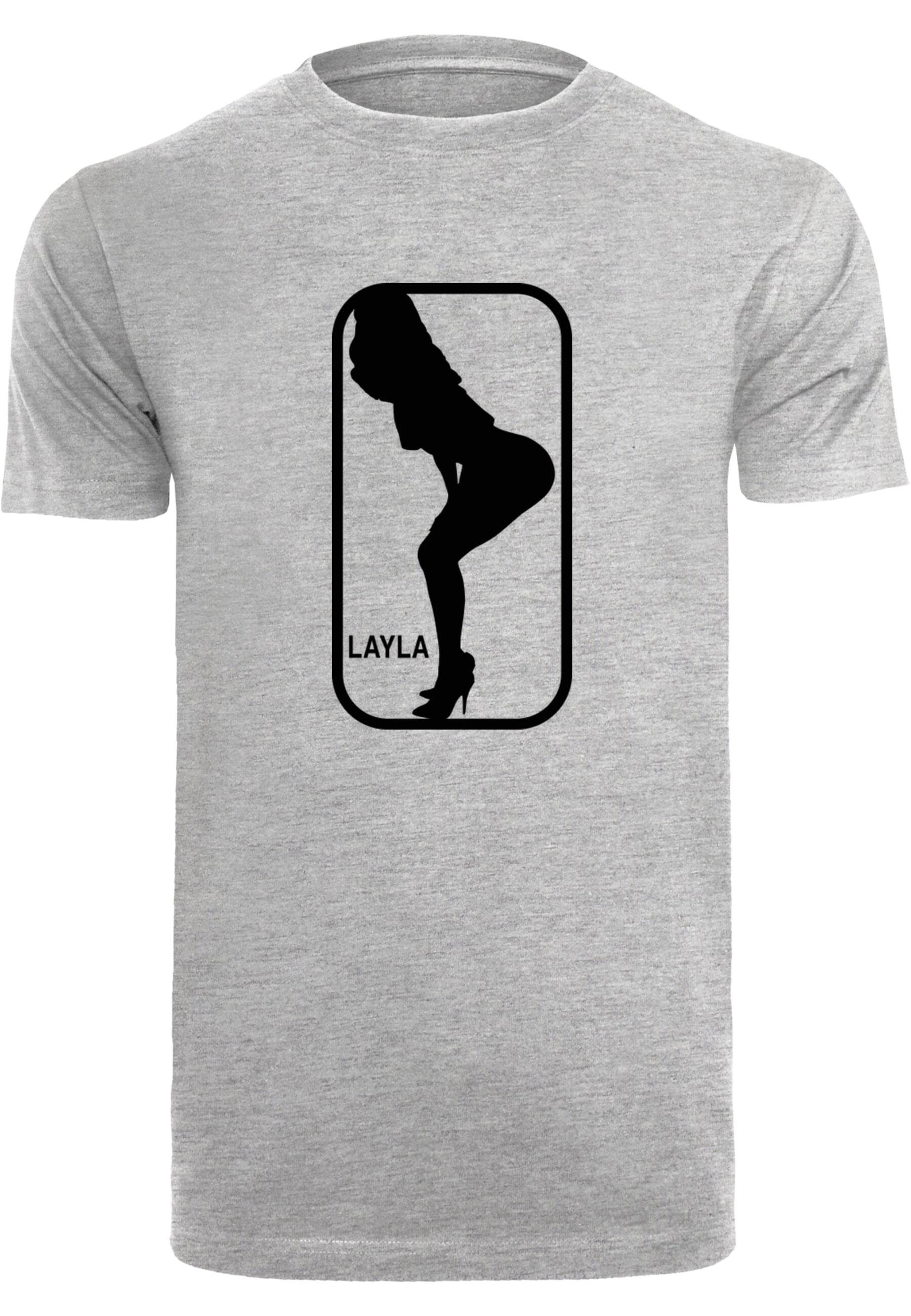 Merchcode T-Shirt Herren Layla Dance T-Shirt (1-tlg) heathergrey