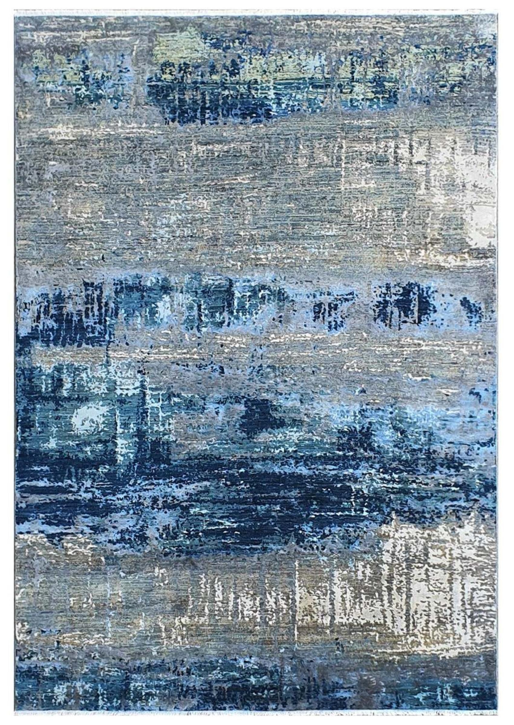 Nain Trading Designteppich Mahra 170x244 Handgeknüpfter Moderner Orientteppich / Designteppich, rechteckig, Höhe: 6 mm