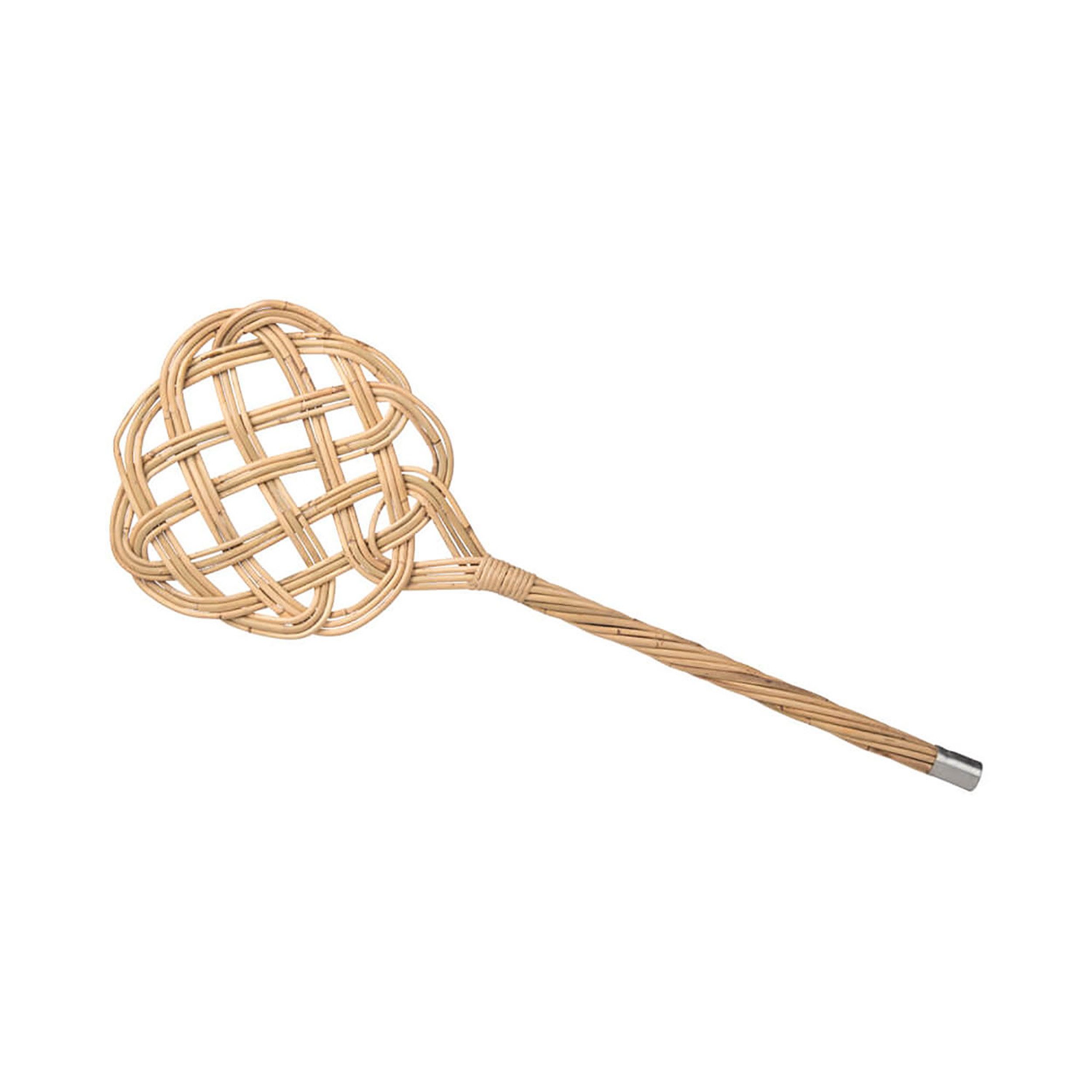Teppichkehrer Teppichklopfer Rattan Sonnenform