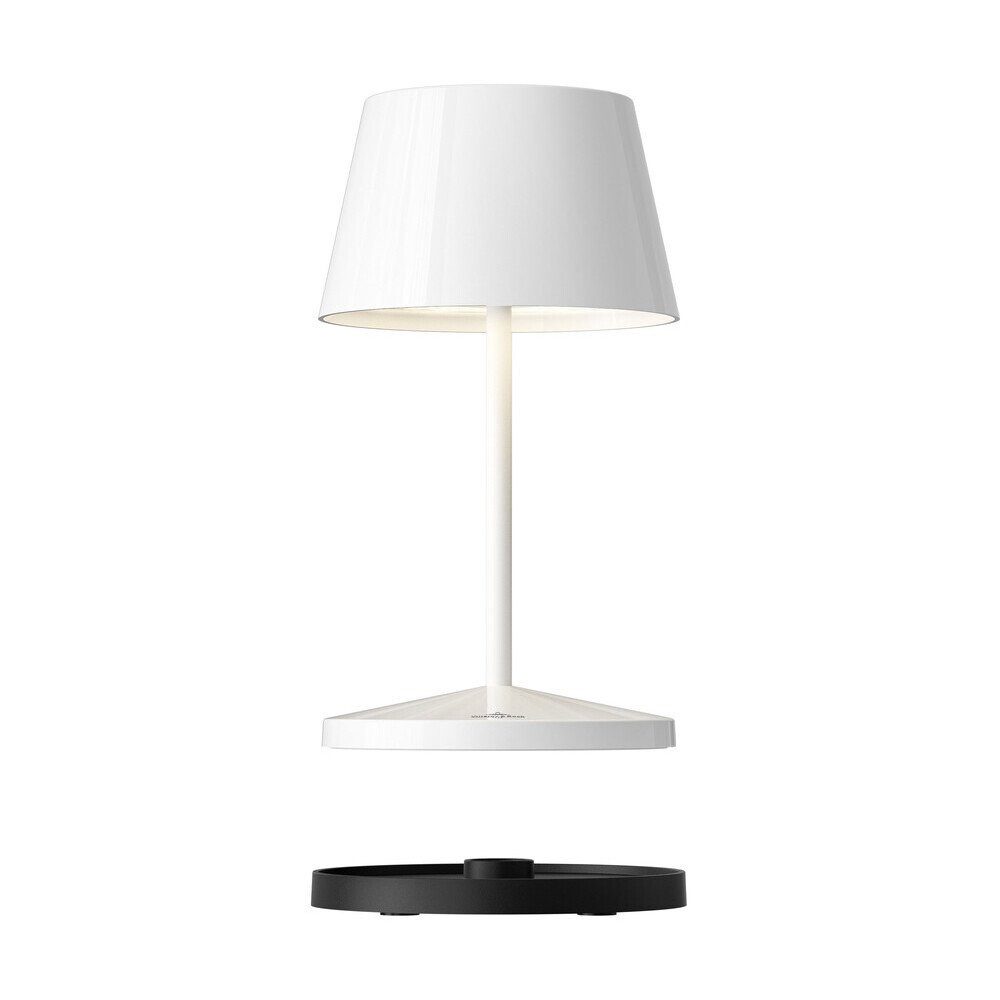 Villeroy & Boch Geschirr-Set Akku-Tischleuchte 20 cm 2,2 W Seoul RC weiß ceramic, Aluminium
