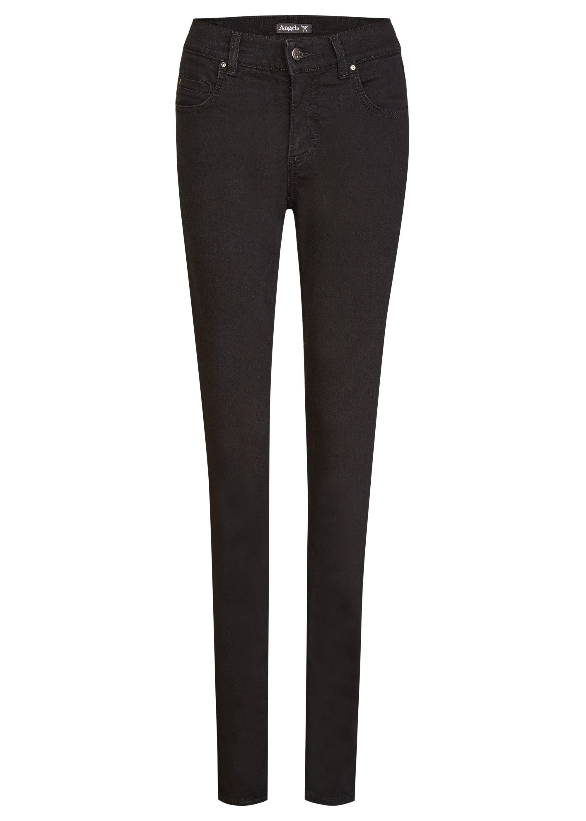 34.100 CICI ANGELS JEANS jetblack ANGELS 74 Stretch-Jeans