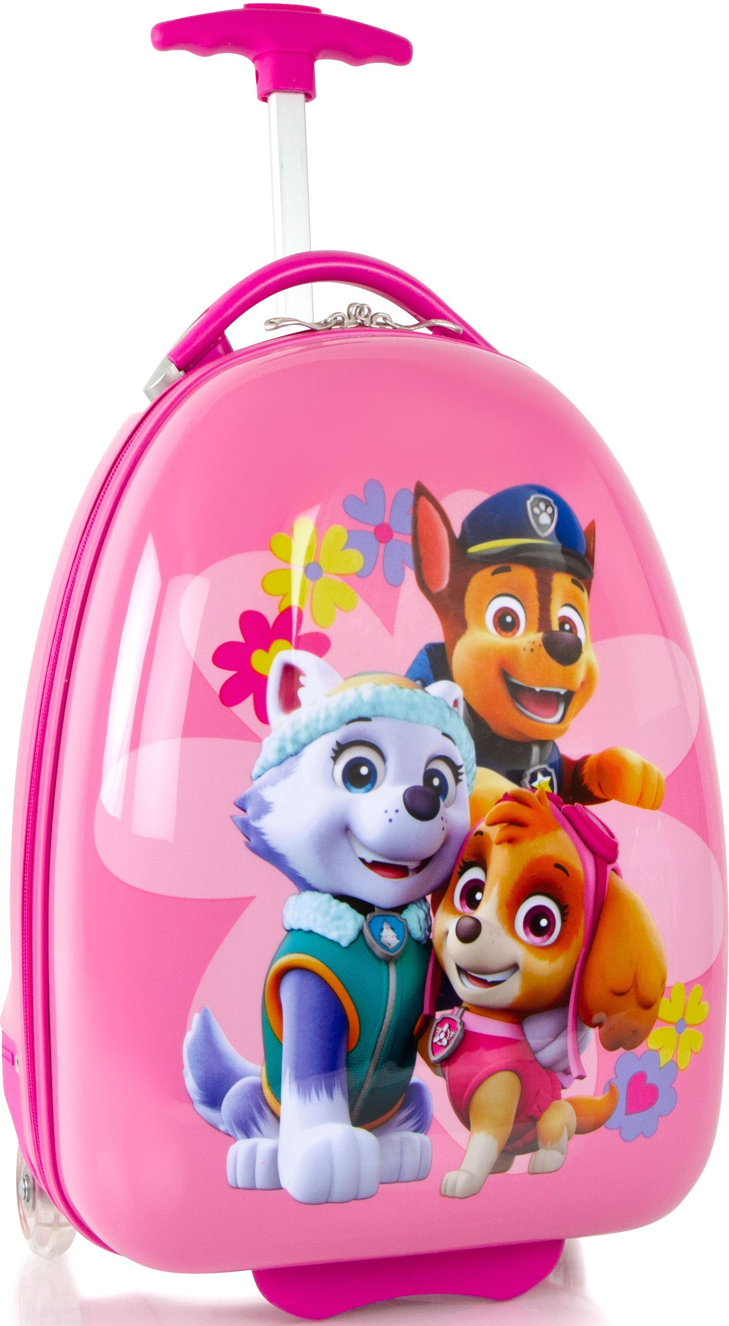 Heys Kinderkoffer Paw Patrol, Rosa, 2 Rollen, Heys Kindertrolley Handgepäck-Koffer