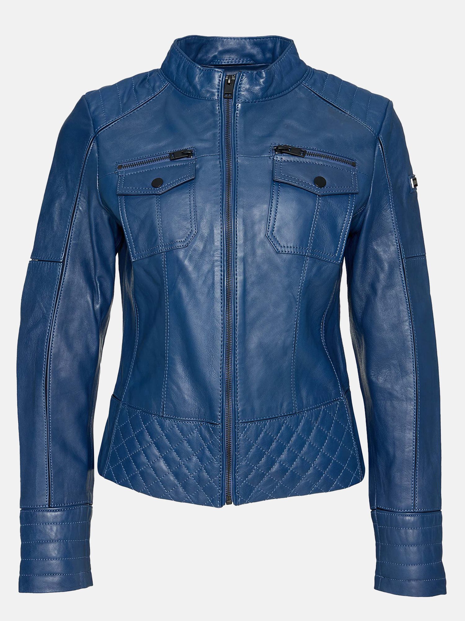Lederjacke F524