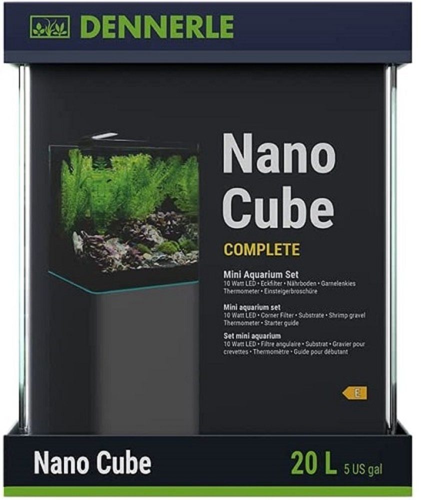 Aquarium Dennerle Nano Cube Complete, 20 Liter - Mini Aquarium Komplettset