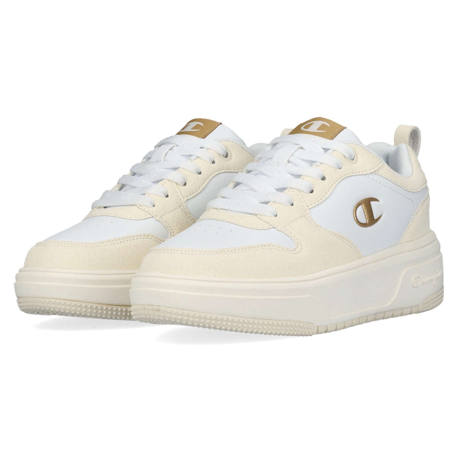 Champion Champion RD18 Lite Low Wht/Gld/Natl Sneaker