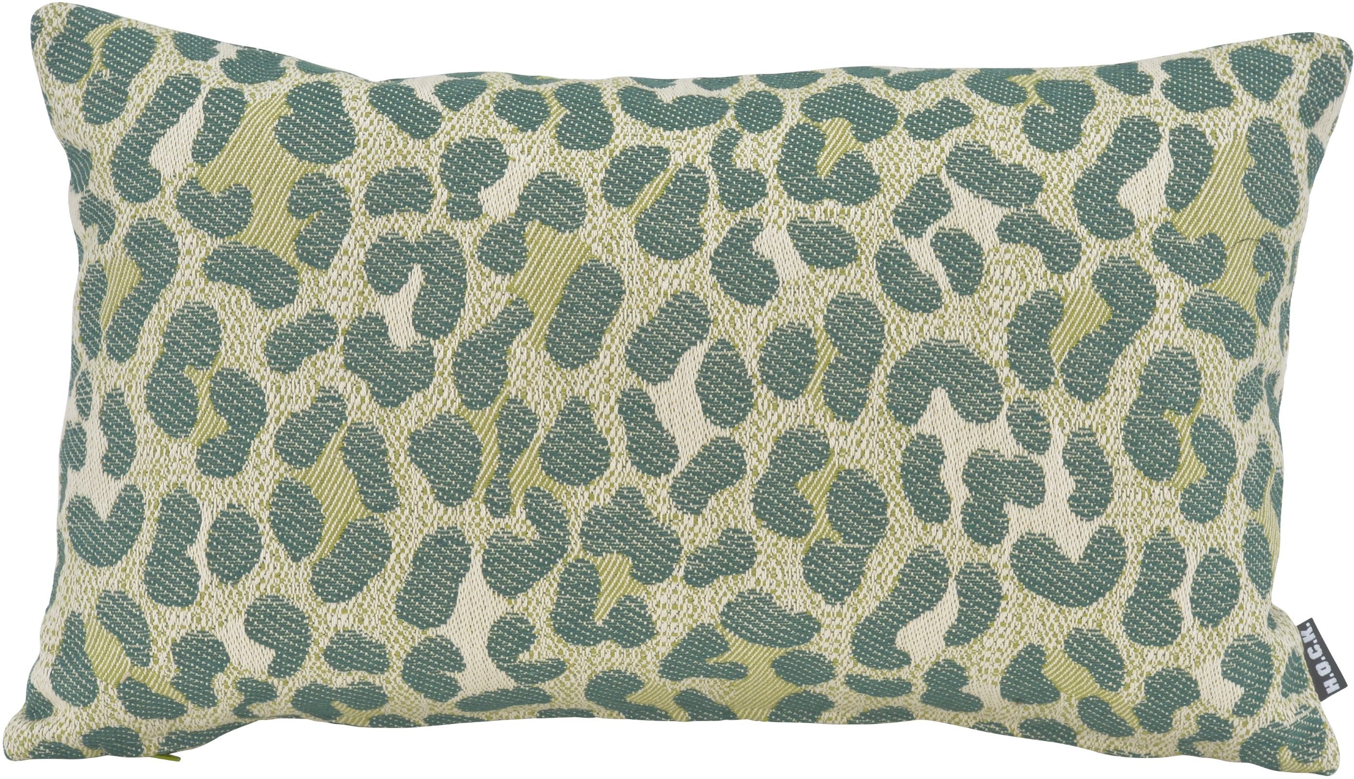 H.O.C.K. Dekokissen Alia, Sofakissen inkl. Füllung, 50x50cm, Dekokissen, Leo-Muster