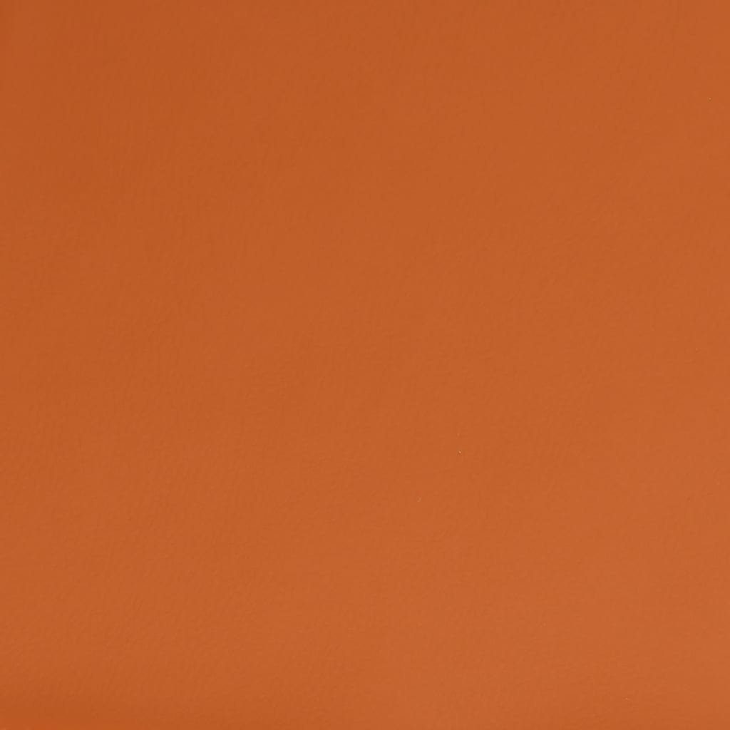 45x29,5x35 St) Stoff Fußhocker und und Polsterhocker Kunstleder Hellgrau/Orange Orange (1 cm Hellgrau vidaXL